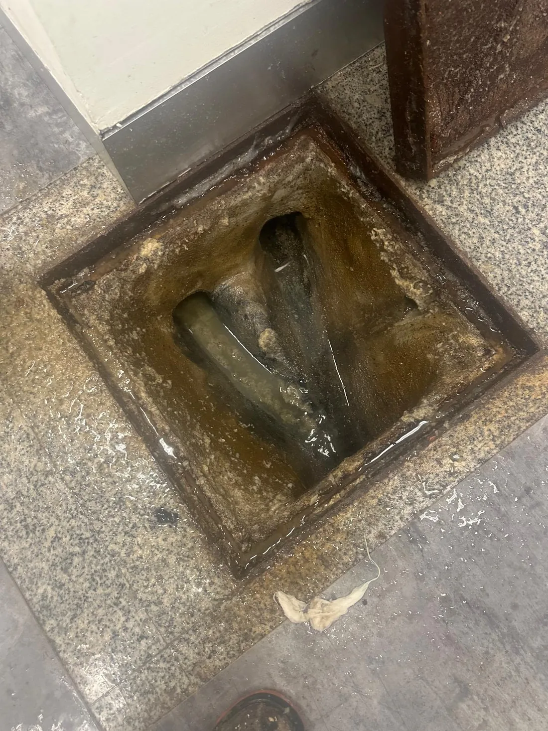 Remoção de gorduras em tubagens